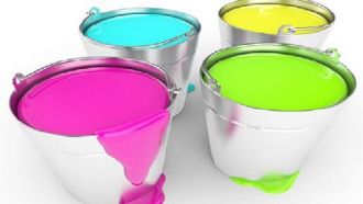 How is hydroxyethylcellulose (HEC) used in water-based paint?